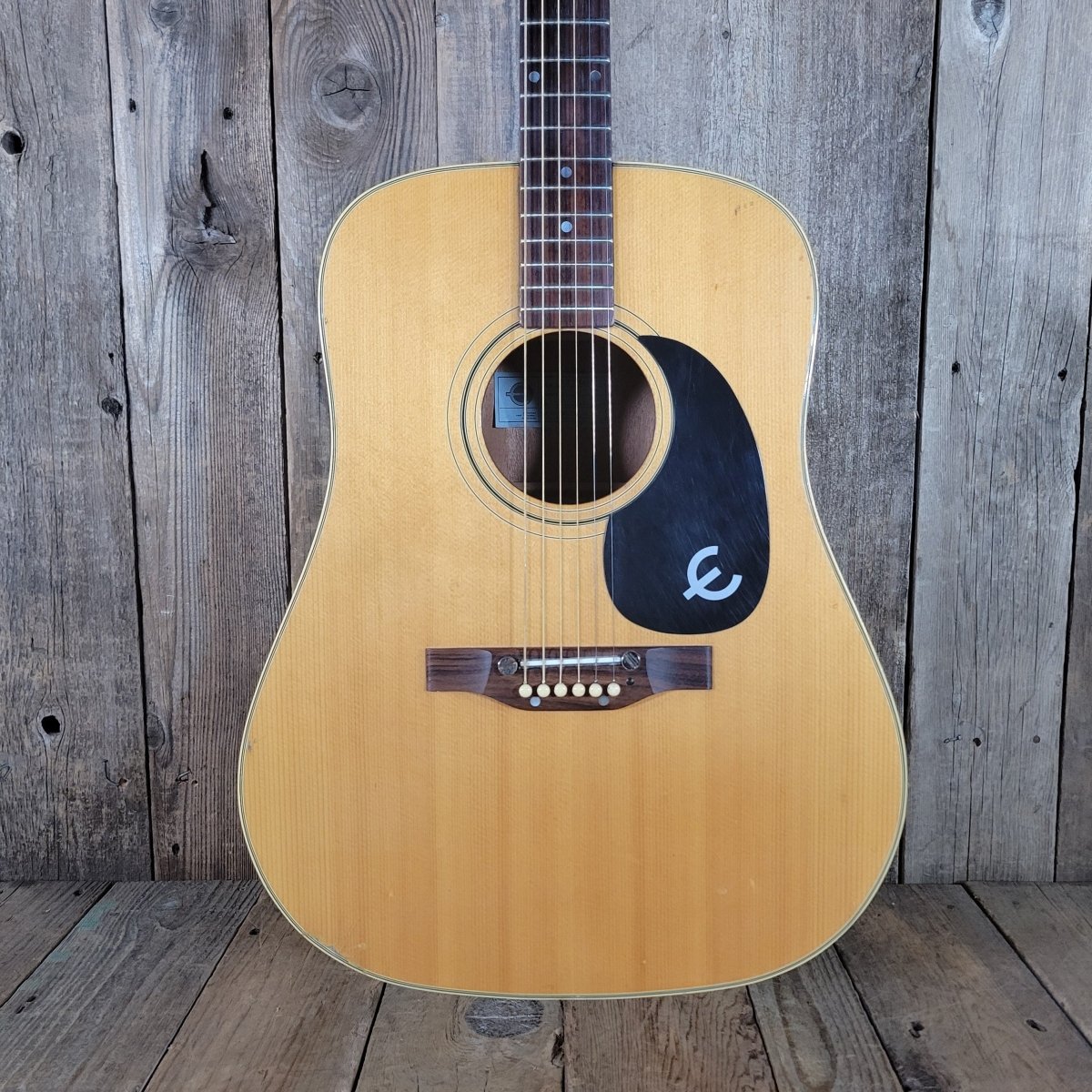 Epiphone FT - 145 1970s – Made in Japan, Vintage Acoustic with Original Hard Case - Mahar's Vintage Guitars