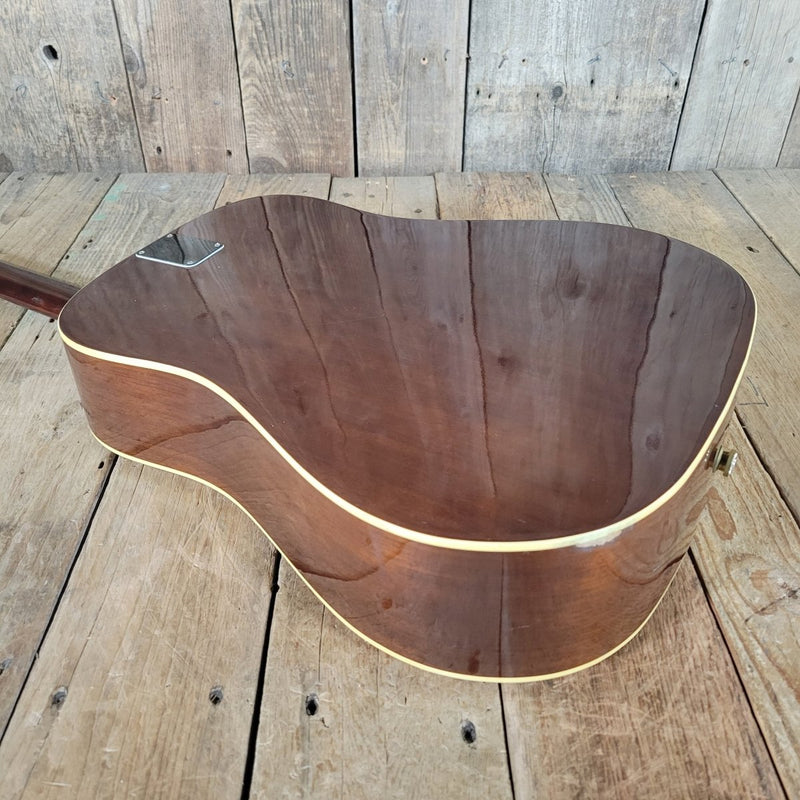 Epiphone FT - 145 1970s – Made in Japan, Vintage Acoustic with Original Hard Case - Mahar's Vintage Guitars