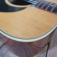 Epiphone FT - 145 1970s – Made in Japan, Vintage Acoustic with Original Hard Case - Mahar's Vintage Guitars