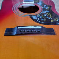 Epiphone Hummingbird H/S Dreadnought Cherry Sunburst with Hard Case 2010s - Mahar's Vintage Guitars