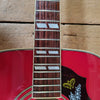 Epiphone Hummingbird H/S Dreadnought Cherry Sunburst with Hard Case 2010s - Mahar's Vintage Guitars