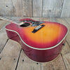 Epiphone Hummingbird H/S Dreadnought Cherry Sunburst with Hard Case 2010s - Mahar's Vintage Guitars