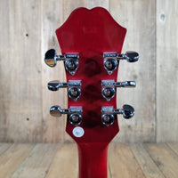 Epiphone Hummingbird H/S Dreadnought Cherry Sunburst with Hard Case 2010s - Mahar's Vintage Guitars