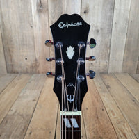 Epiphone Hummingbird H/S Dreadnought Cherry Sunburst with Hard Case 2010s - Mahar's Vintage Guitars