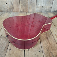 Epiphone Hummingbird H/S Dreadnought Cherry Sunburst with Hard Case 2010s - Mahar's Vintage Guitars