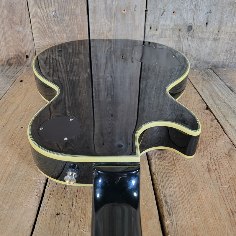 Epiphone Les Paul Black Beauty 3 Pickup Electric Guitar 2011 – Triple Humbucker Custom Style in Ebony - Mahar's Vintage Guitars