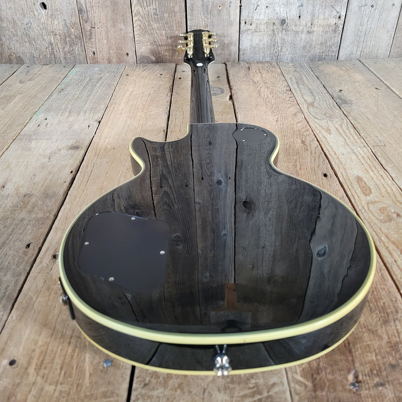 Epiphone Les Paul Black Beauty 3 Pickup Electric Guitar 2011 – Triple Humbucker Custom Style in Ebony - Mahar's Vintage Guitars