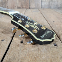 Epiphone Les Paul Black Beauty 3 Pickup Electric Guitar 2011 – Triple Humbucker Custom Style in Ebony - Mahar's Vintage Guitars