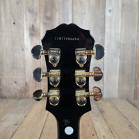 Epiphone Les Paul Black Beauty 3 Pickup Electric Guitar 2011 – Triple Humbucker Custom Style in Ebony - Mahar's Vintage Guitars