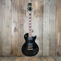 Epiphone Les Paul Custom Ebony 2008 w/ EMGs & SKB Gig Bag - Mahar's Vintage Guitars