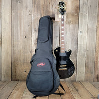 Epiphone Les Paul Custom Ebony 2008 w/ EMGs & SKB Gig Bag - Mahar's Vintage Guitars