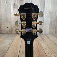 Epiphone Les Paul Custom Ebony 2008 w/ EMGs & SKB Gig Bag - Mahar's Vintage Guitars