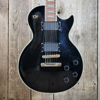Epiphone Les Paul Custom Ebony 2008 w/ EMGs & SKB Gig Bag - Mahar's Vintage Guitars