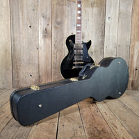 Epiphone Les Paul Custom Ebony 3 Pickup 2011 with hard shell case - Mahar's Vintage Guitars