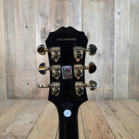 Epiphone Les Paul Custom Ebony 3 Pickup 2011 with hard shell case - Mahar's Vintage Guitars