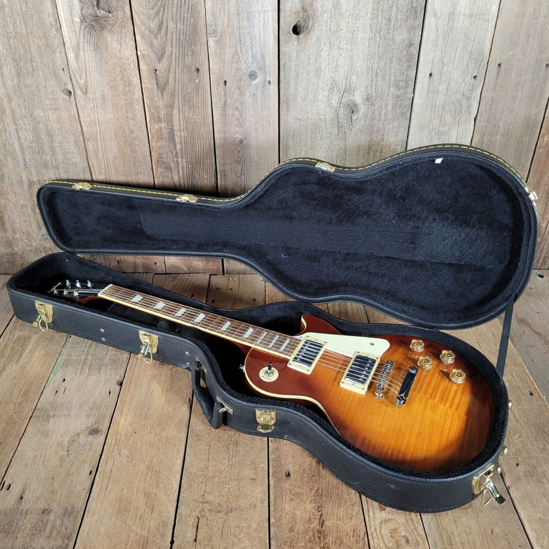 Epiphone Les Paul Standard 2006 – Flamed Maple Top, Classic Sunburst, Vintage Tone & Playability - Mahar's Vintage Guitars