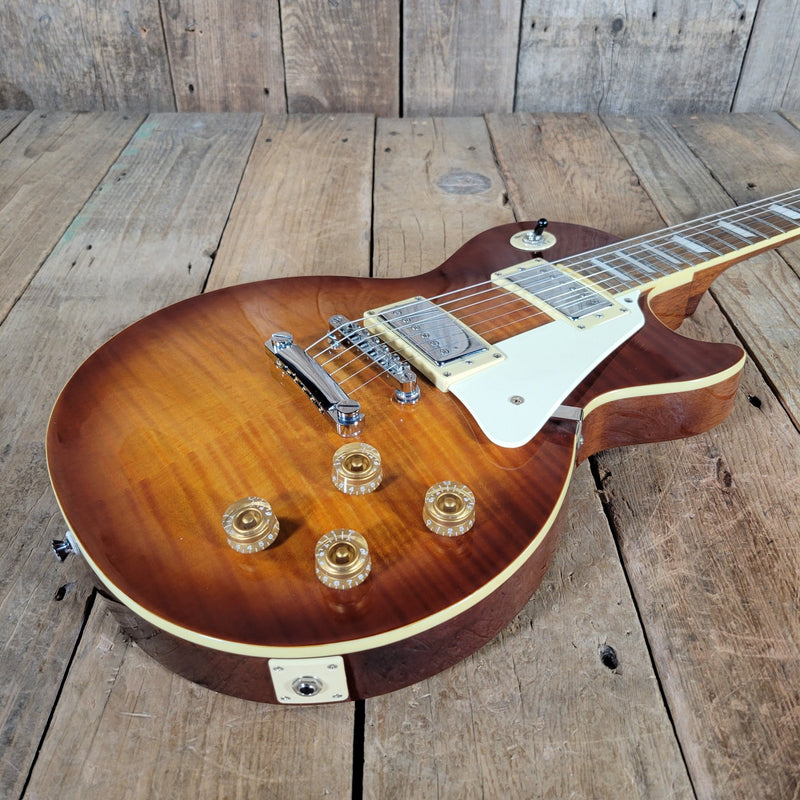 Epiphone Les Paul Standard 2006 – Flamed Maple Top, Classic Sunburst, Vintage Tone & Playability - Mahar's Vintage Guitars