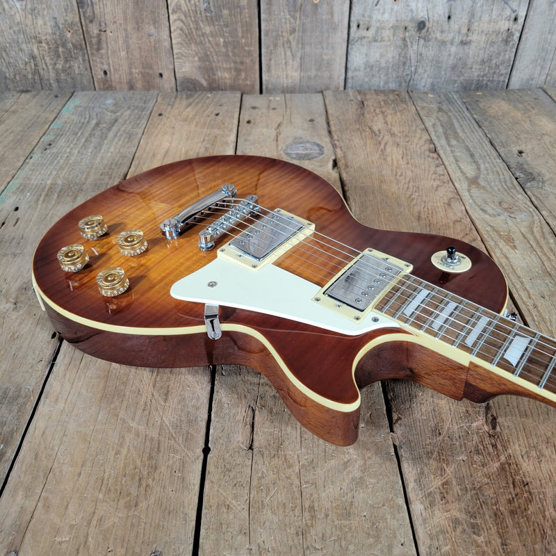 Epiphone Les Paul Standard 2006 – Flamed Maple Top, Classic Sunburst, Vintage Tone & Playability - Mahar's Vintage Guitars