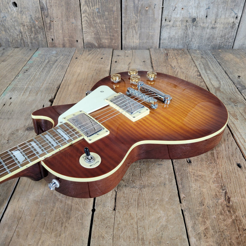 Epiphone Les Paul Standard 2006 – Flamed Maple Top, Classic Sunburst, Vintage Tone & Playability - Mahar's Vintage Guitars