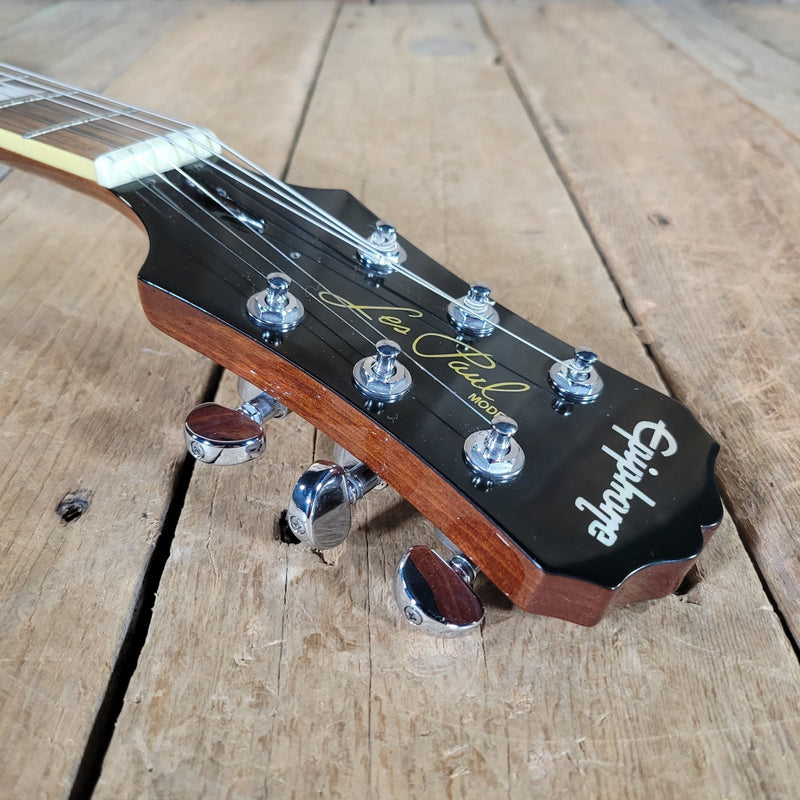 Epiphone Les Paul Standard 2006 – Flamed Maple Top, Classic Sunburst, Vintage Tone & Playability - Mahar's Vintage Guitars