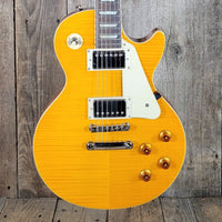 Epiphone Les Paul Standard Flame Top Amber 2011 – Original Case, Mint Condition - Mahar's Vintage Guitars