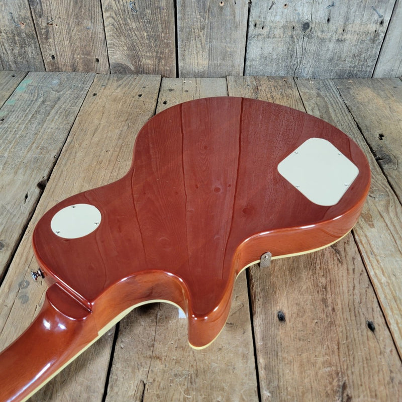 Epiphone Les Paul Standard Flame Top Amber 2011 – Original Case, Mint Condition - Mahar's Vintage Guitars