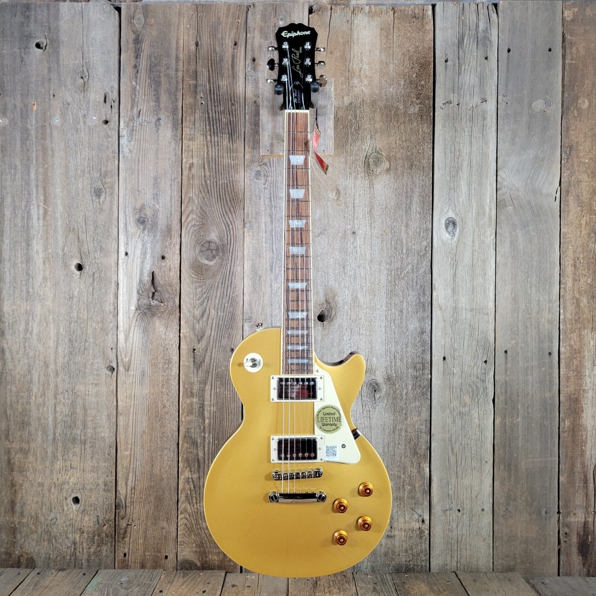 Epiphone Les Paul Standard Gold Top 2019 Mint w/ Original Case & Hang Tags - Mahar's Vintage Guitars