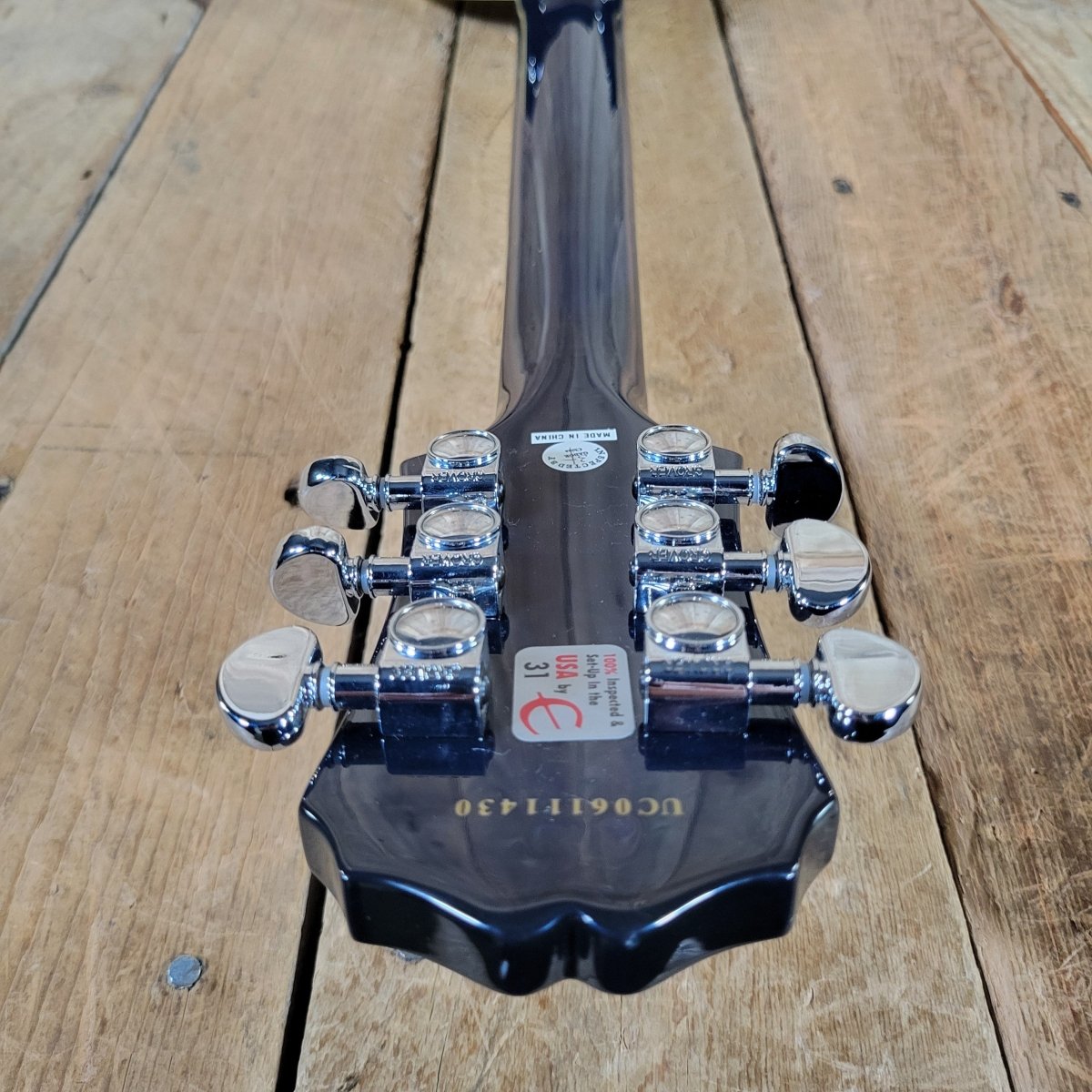 Epiphone Les Paul Std Blue Burst Plus Top 2006 with Original Hard Case - Mahar's Vintage Guitars