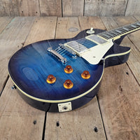 Epiphone Les Paul Std Blue Burst Plus Top 2006 with Original Hard Case - Mahar's Vintage Guitars