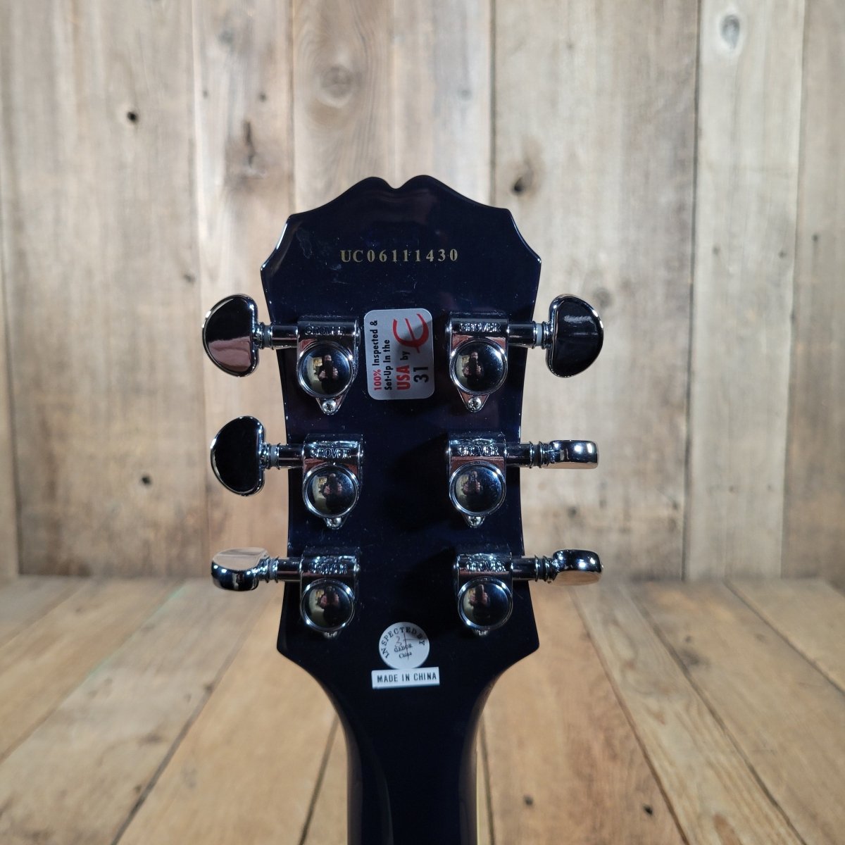 Epiphone Les Paul Std Blue Burst Plus Top 2006 with Original Hard Case - Mahar's Vintage Guitars