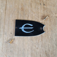 Epiphone Truss Rod Cover 1968 With Screws - Mahar's Vintage Guitars