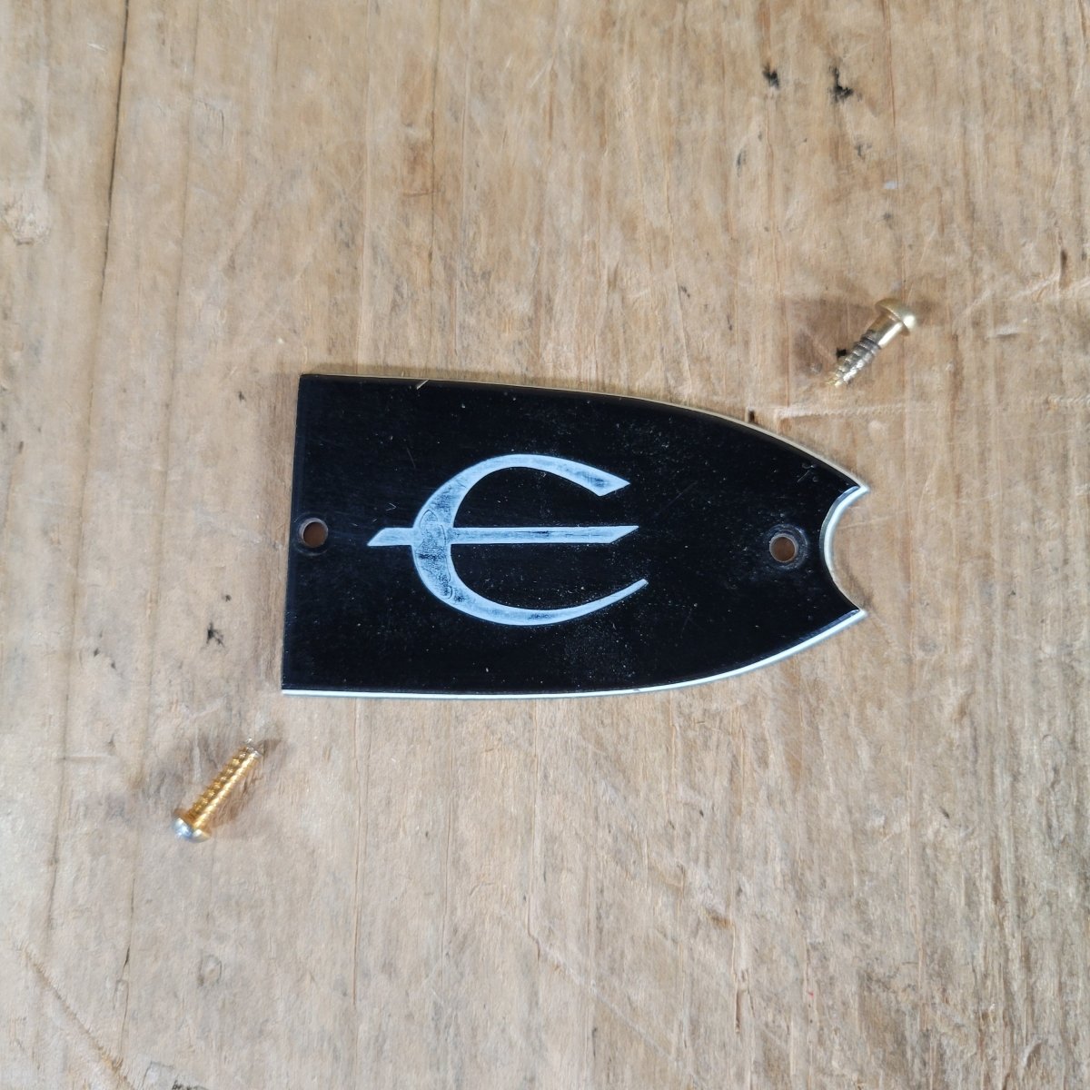 Epiphone Truss Rod Cover 1968 With Screws - Mahar's Vintage Guitars