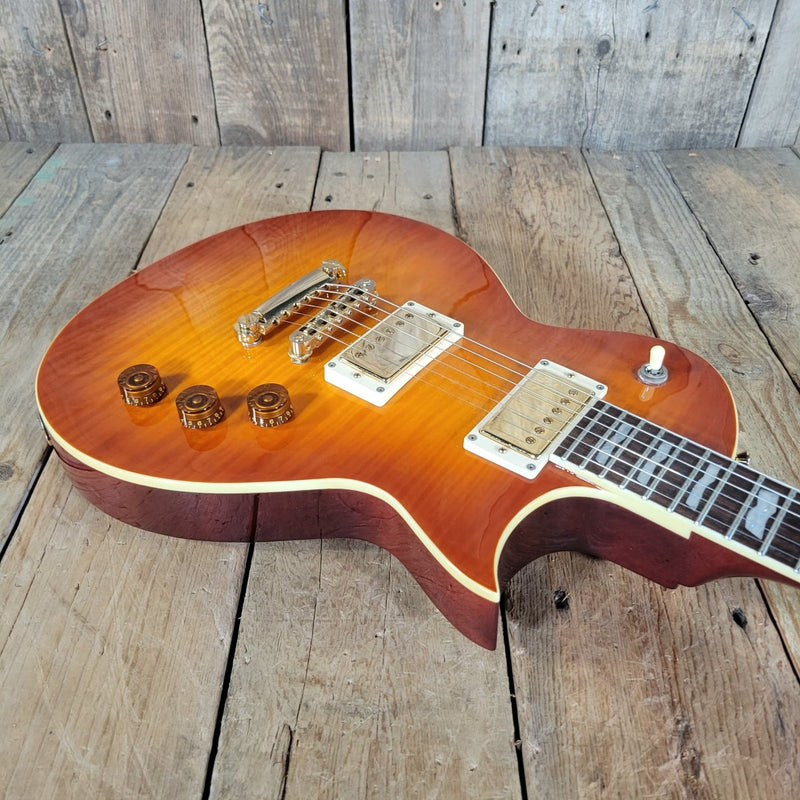 ESP LTD EC - 401 VF FMT Solid Body Electric Guitar 2014 MINT with SKB Style Case - Mahar's Vintage Guitars