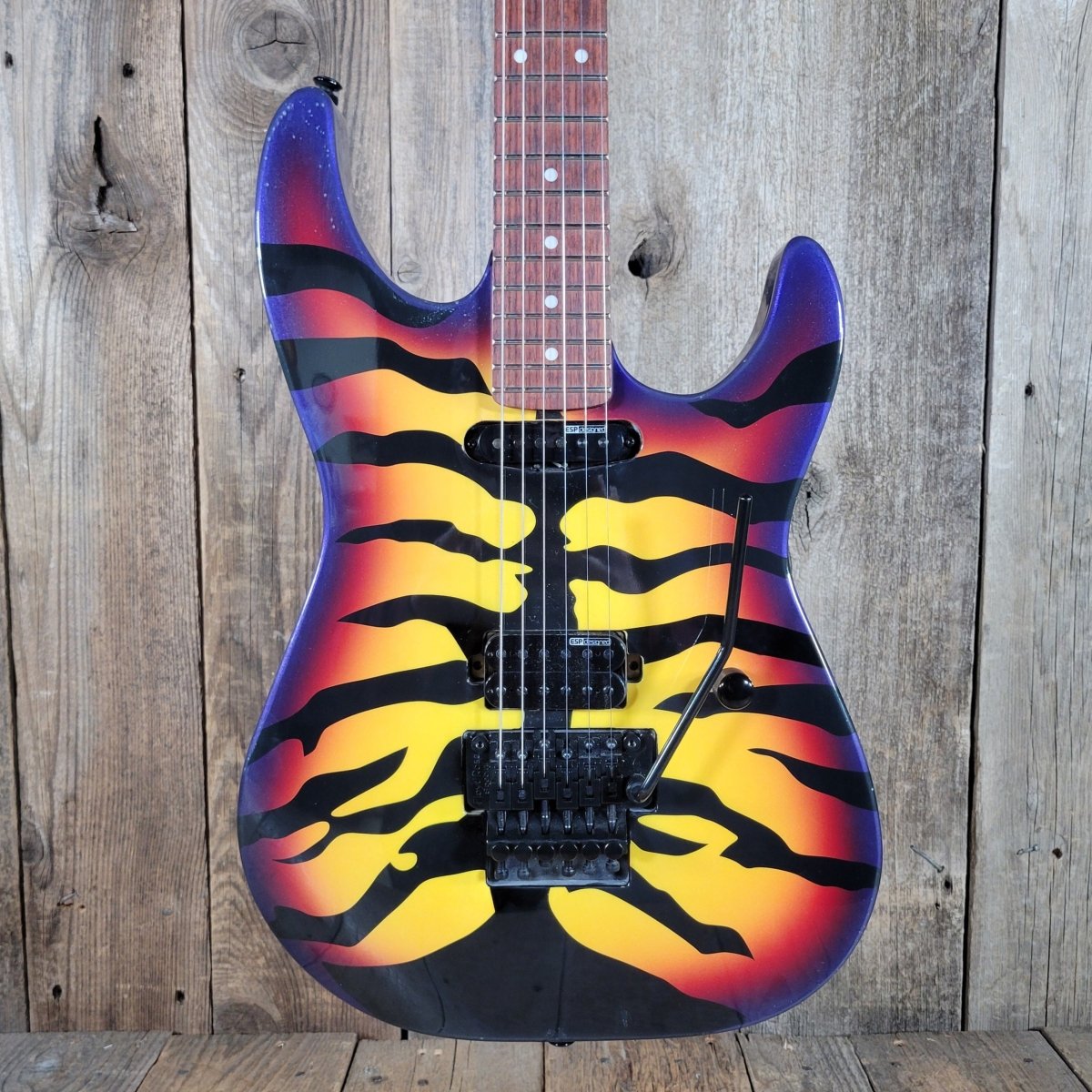 ESP LTD GL - SBT George Lynch Bengal Tiger Graphic Strat - Mahar's Vintage Guitars