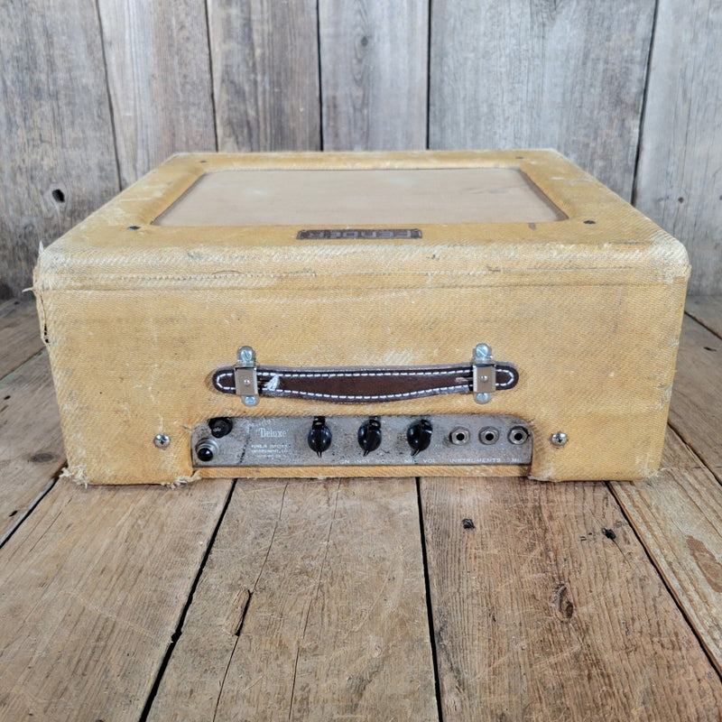 Fender 1949 Deluxe 5A3 Tweed TV Front 1952 Jensen P12Q - Mahar's Vintage Guitars