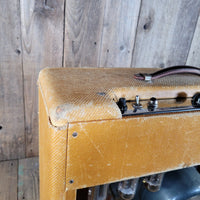 Fender 1950 Pro 5A5 Tweed TV - Front 15" Jensen 6L6 Excellent - Mahar's Vintage Guitars