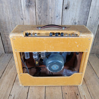Fender 1950 Pro 5A5 Tweed TV - Front 15" Jensen 6L6 Excellent - Mahar's Vintage Guitars