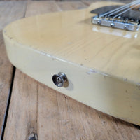 Fender 1953 Esquire Blackguard All Original w/ Original Poodle Case, Excellent - Mahar's Vintage Guitars