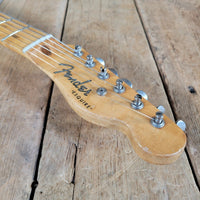 Fender 1953 Esquire Blackguard All Original w/ Original Poodle Case, Excellent - Mahar's Vintage Guitars