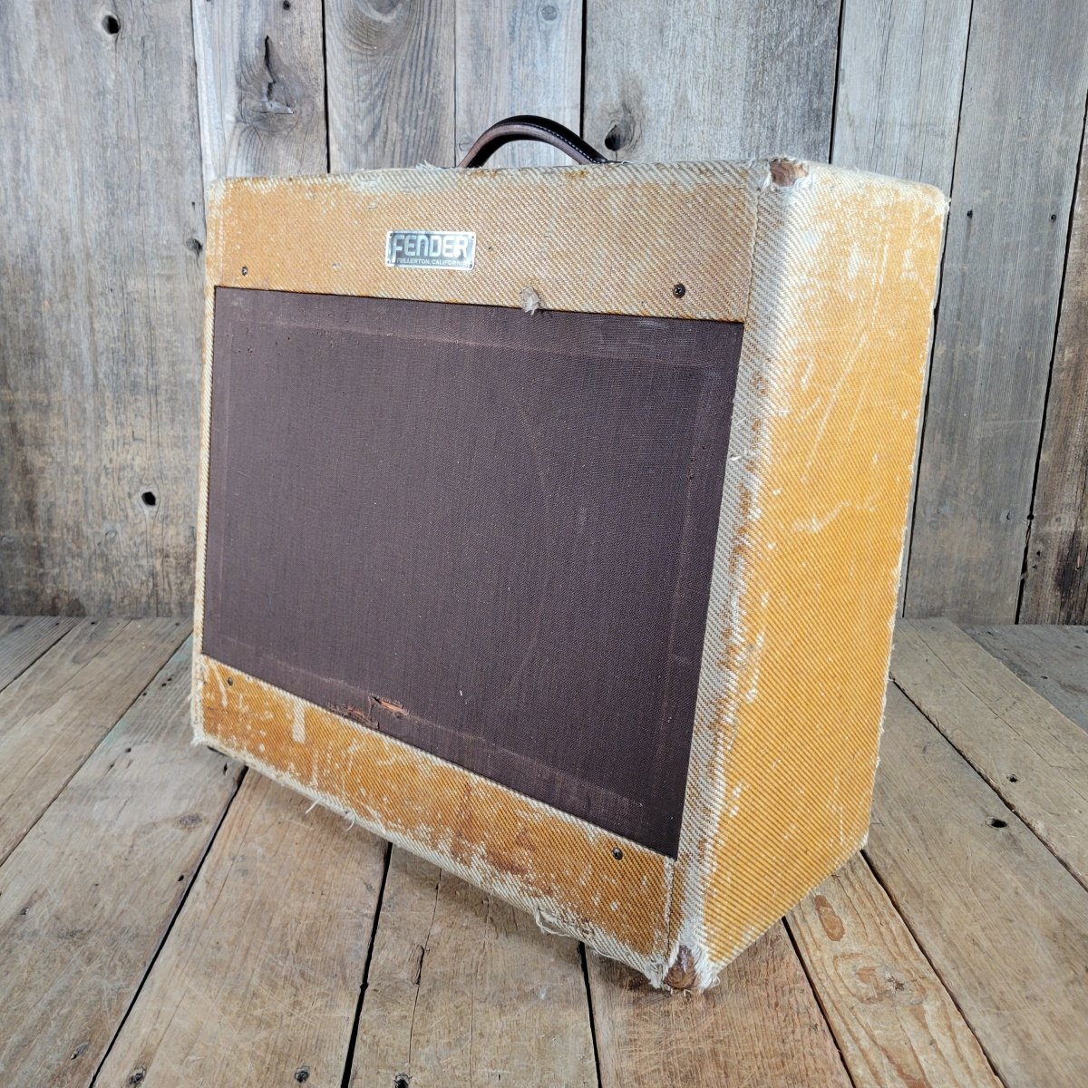 Fender 1954 Bandmaster 5D7 Tweed Ultra Rare Serviced - Mahar's Vintage Guitars