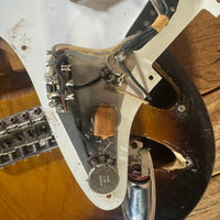 Fender 1955 Stratocaster Sunburst One - Piece Ash Body Excellent - Mahar's Vintage Guitars