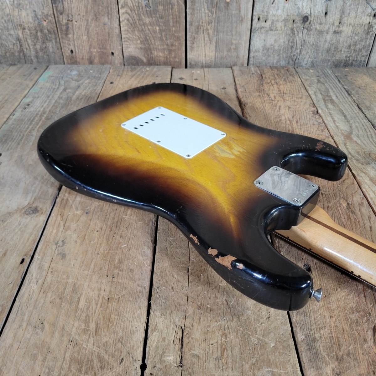 Fender 1955 Stratocaster Sunburst One-Piece Ash Body | Mahar's