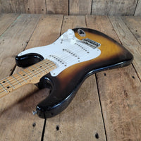 Fender 1955 Stratocaster Sunburst One - Piece Ash Body Excellent - Mahar's Vintage Guitars