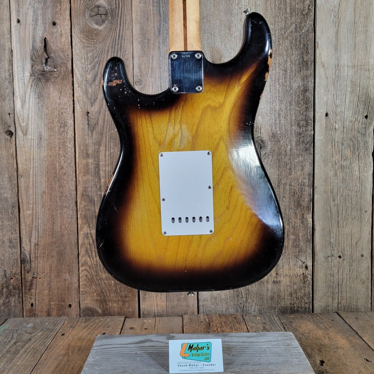 Fender Stratocaster サンバースト made in Korea Fender 1955 Stratocaster Sunburst One-Piece Ash Body | Mahar's