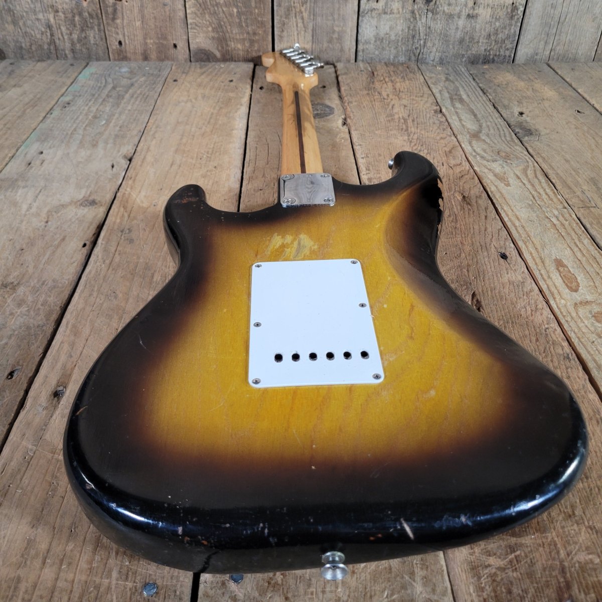 Fender 1955 Stratocaster Sunburst One-Piece Ash Body | Mahar's