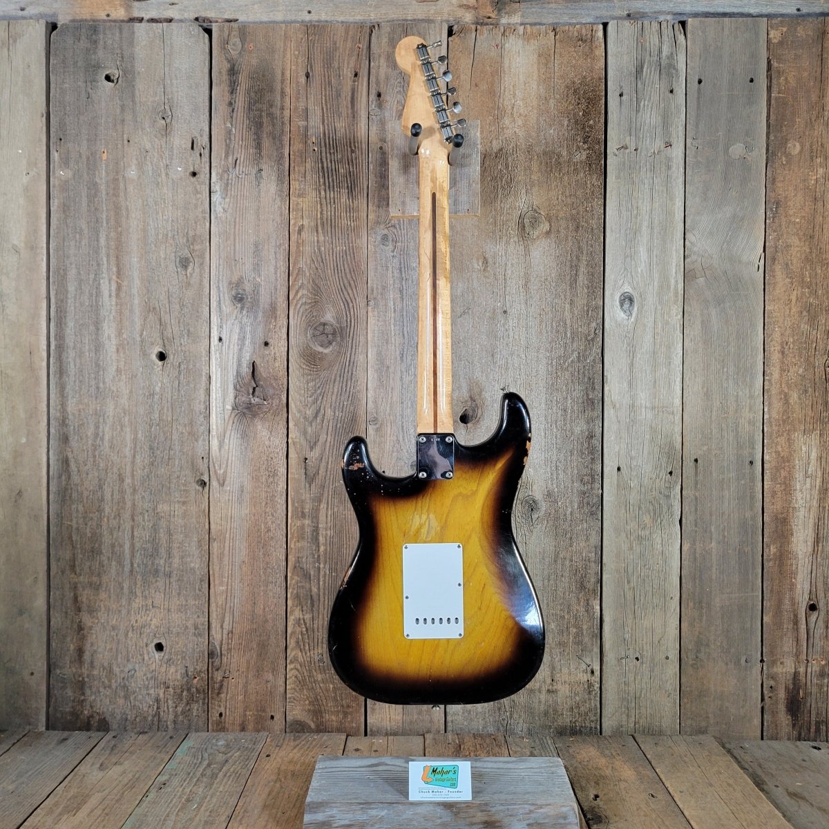 Fender 1955 Stratocaster Sunburst One-Piece Ash Body | Mahar's