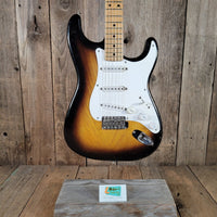 Fender 1955 Stratocaster Sunburst One - Piece Ash Body Excellent - Mahar's Vintage Guitars