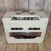 Fender 1958 Deluxe 5E3 Tweed with Factory 1963 White Tolex Recover - Mahar's Vintage Guitars