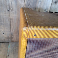 Fender 1959 Bassman 5F6 - A Tweed 4x10 Jensen Original Cover - Mahar's Vintage Guitars