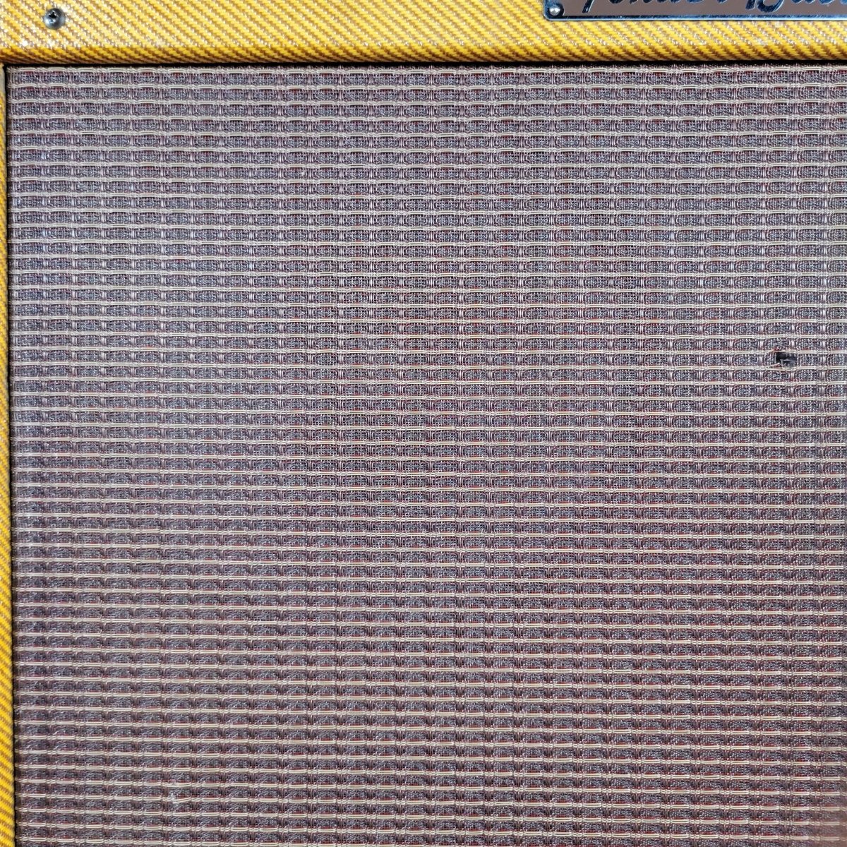 Fender 1959 Bassman 5F6 - A Tweed 4x10 Jensen Original Cover - Mahar's Vintage Guitars